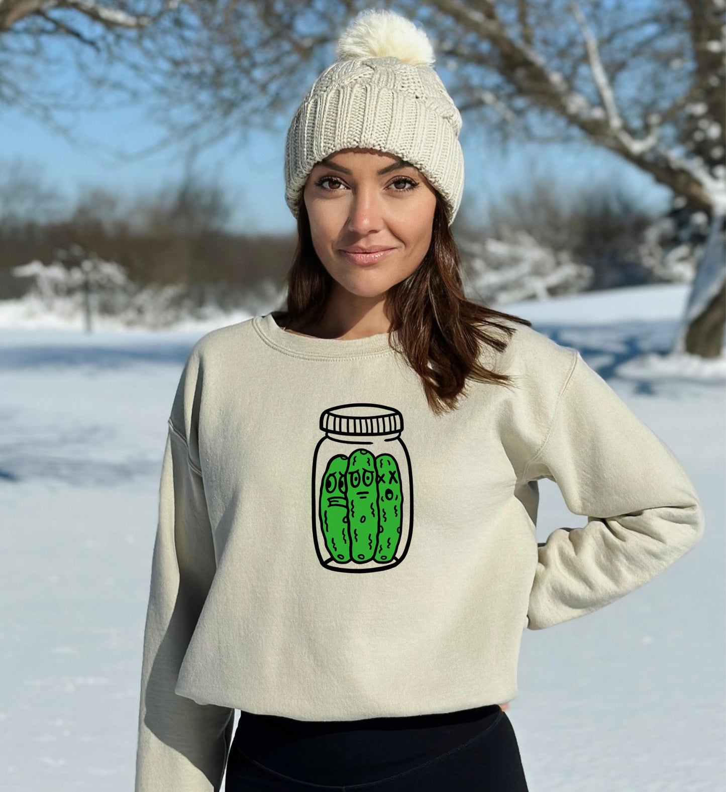 Pickle Shirt, Pickle Sweater, Pickle Sweatshirt, Pickle Hoodie, Funny Shirt, Funny Gift, Pickle Jar, Aesthetic Sweater, Comfy Tee, Pickle Tee