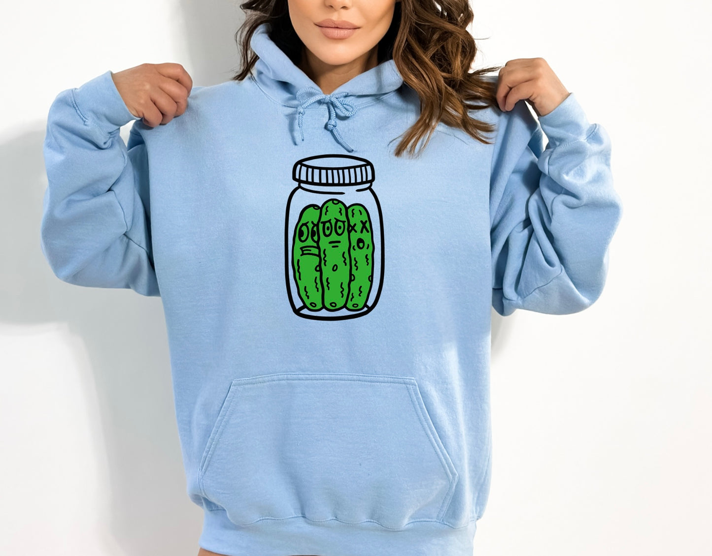 Pickle Shirt, Pickle Sweater, Pickle Sweatshirt, Pickle Hoodie, Funny Shirt, Funny Gift, Pickle Jar, Aesthetic Sweater, Comfy Tee, Pickle Tee