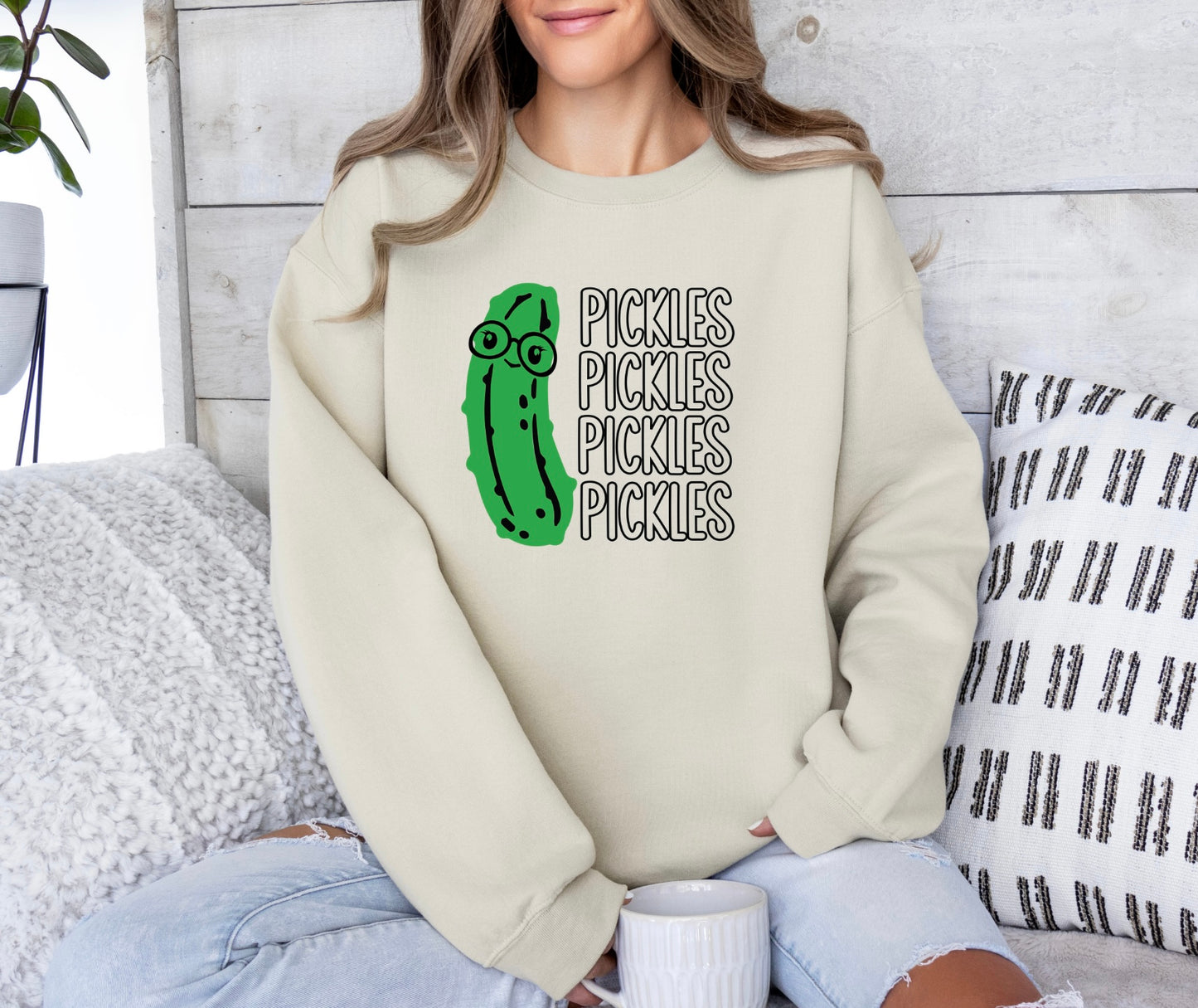 Pickle Shirt, Pickle Sweater, Pickle Sweatshirt, Pickle Hoodie, Funny Shirt, Funny Gift, Pickle Jar, Aesthetic Sweater, Comfy Tee, Pickle Tee