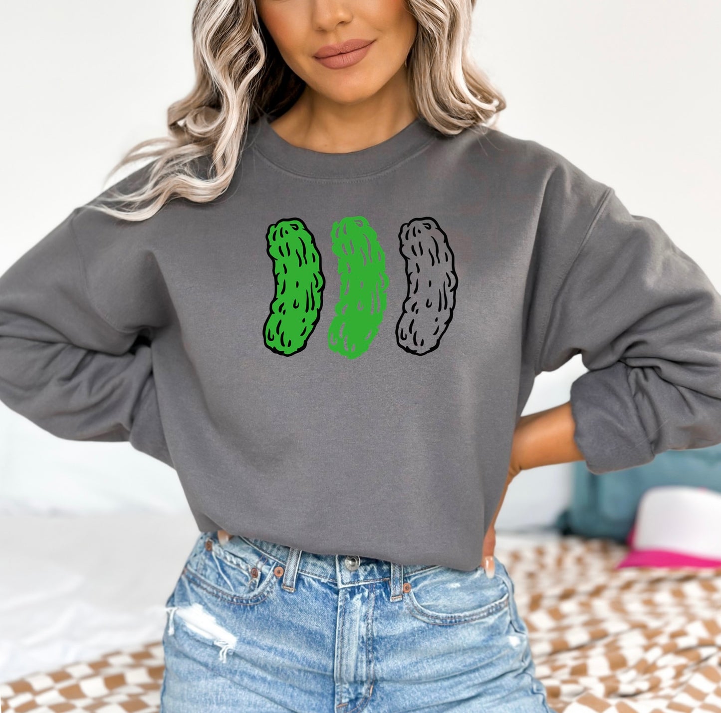 Pickle Shirt, Pickle Sweater, Pickle Sweatshirt, Pickle Hoodie, Funny Shirt, Funny Gift, Pickle Jar, Aesthetic Sweater, Comfy Tee, Pickle Tee