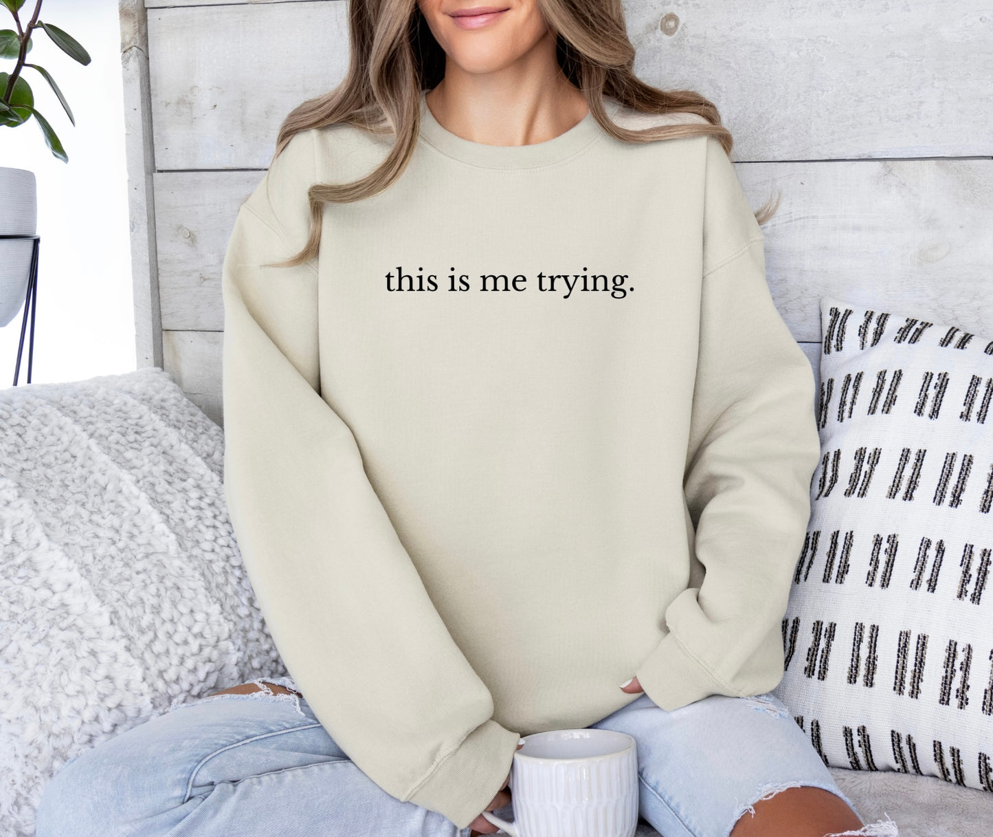 This Is Me Trying Shirt, This Is New Trying Sweater, This Is Me Trying Hoodie, This Is Me Trying Sweatshirt, This Is Me Trying Tee