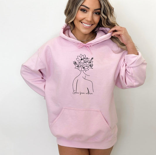 Woman Sweater, Flower Shirt, Aesthetic Hoodie, Mental Health Awareness, Spiritual Shirt, Horoscope T Shirt, Zodiac Tee