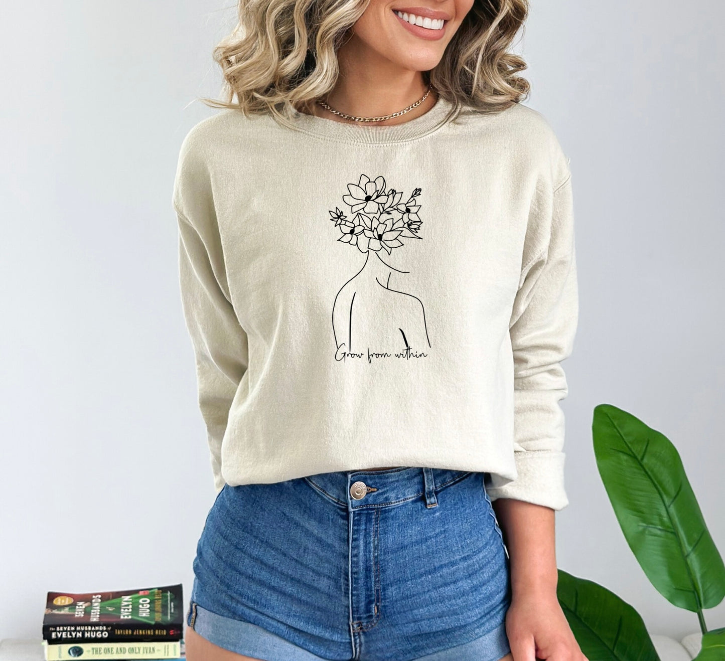 Woman Sweater, Flower Shirt, Aesthetic Hoodie, Mental Health Awareness, Spiritual Shirt, Horoscope T Shirt, Zodiac Tee