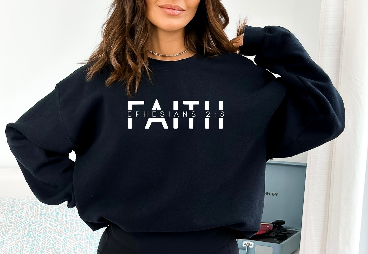 Faith Shirt, Ephesians Tee, Spiritual Sweater, Christian Hoodie, Catholic Tee, Bible Verse T-Shirt, Mental Health Sweatshirt