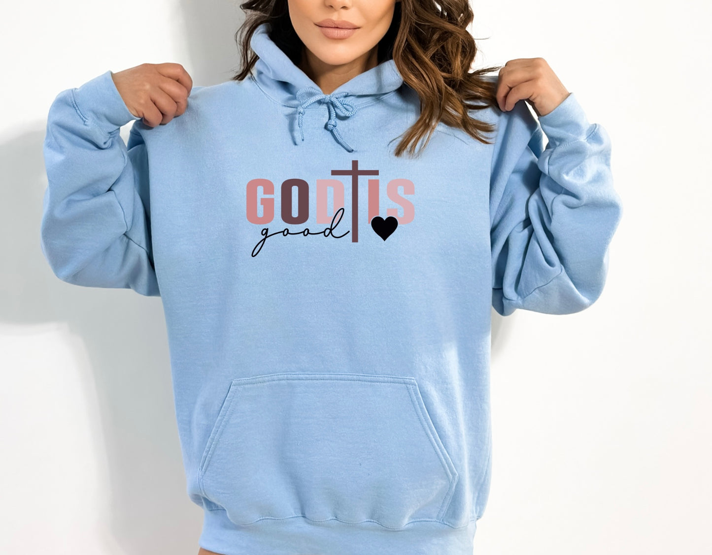 God is Good Tshirt, Christian Sweater, Catholic Hoodie, Religious Tee, Jesus Shirt, Aesthetic Hoodie, Comfy Sweatshirt