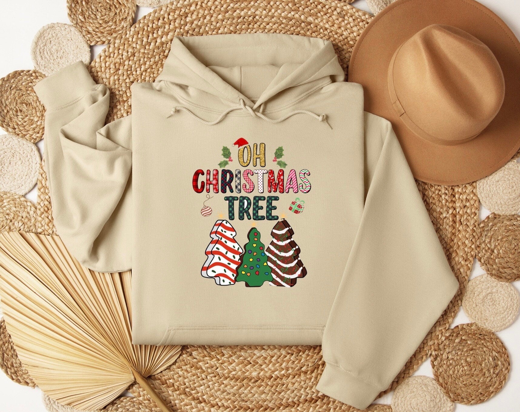 Oh Christmas Tree Sweatshirt, Christmas family shirt, Merry And Bright Christmas Tree Sweatshirt, Womens Merry Christmas Shirts, Xmas Tee