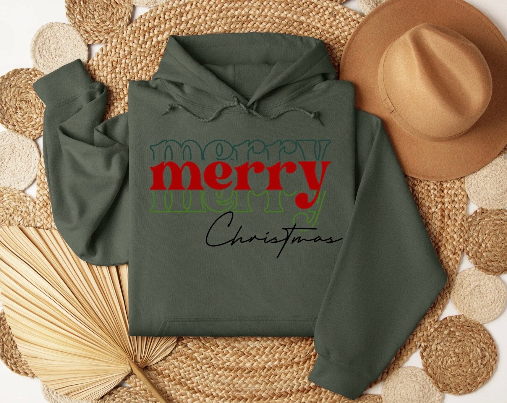 Merry Christmas hoodie, Santa Tee, Cute Christmas Sweatshirt, Christmas Shirt, Holiday Xmas Tee, Snowman Sweater, womans sweater, Farm Fresh
