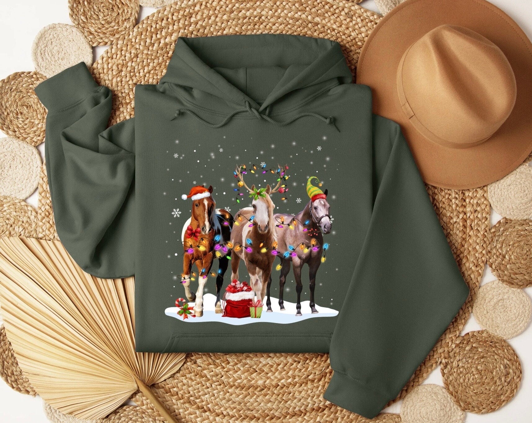 Horse Christmas Sweatshirt, Western Christmas Horse Shirt, Mama Christmas Sweater, Funny Christmas Shirt, Horse Lover Gift,Horse Girl Shirt