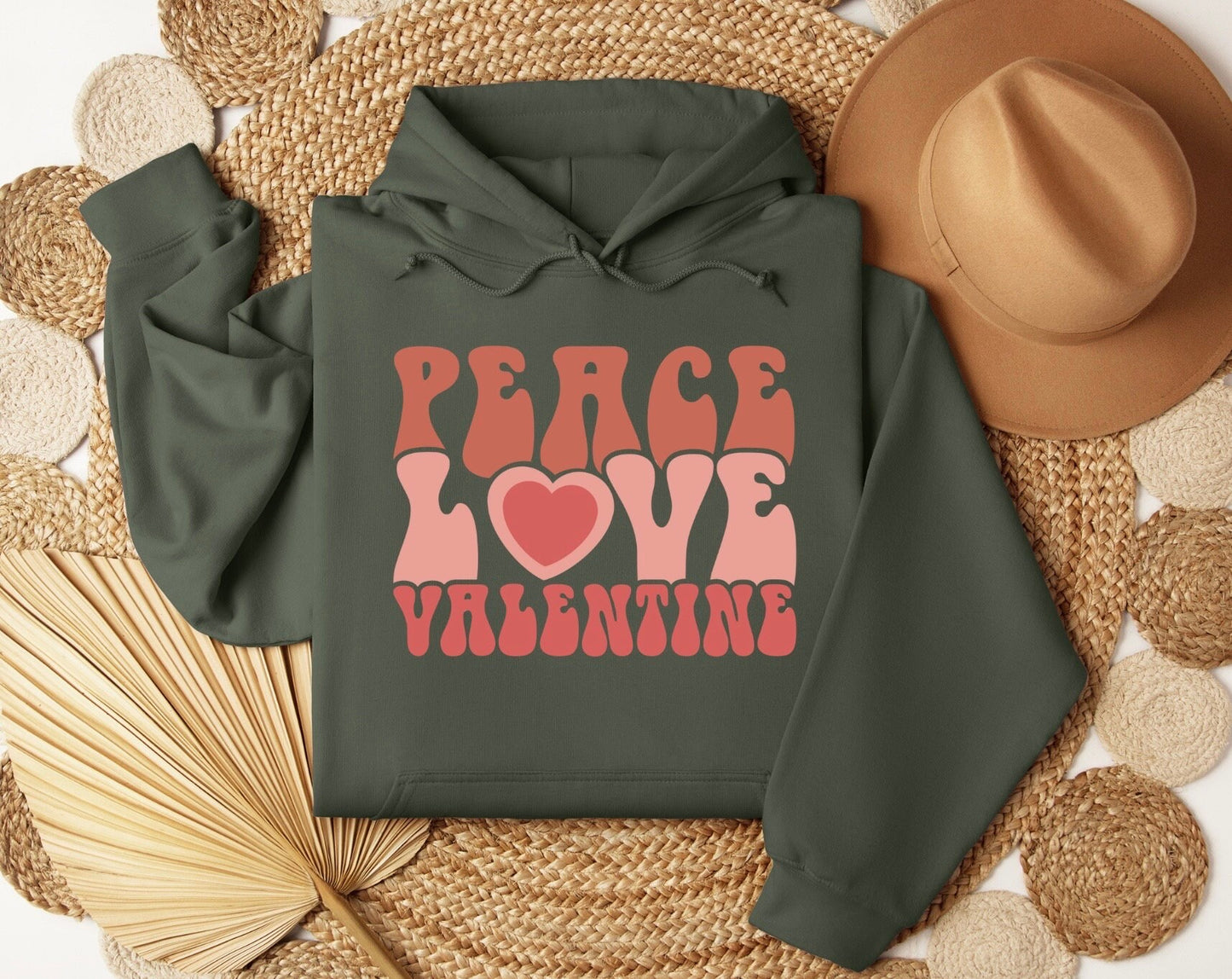 Valentine Hoodie, Valentines Sweater, Teacher Sweatshirt, Valentines Crewneck, Valententine Tee, Love Sweatshirt, Love Hoodie, Peace Tee