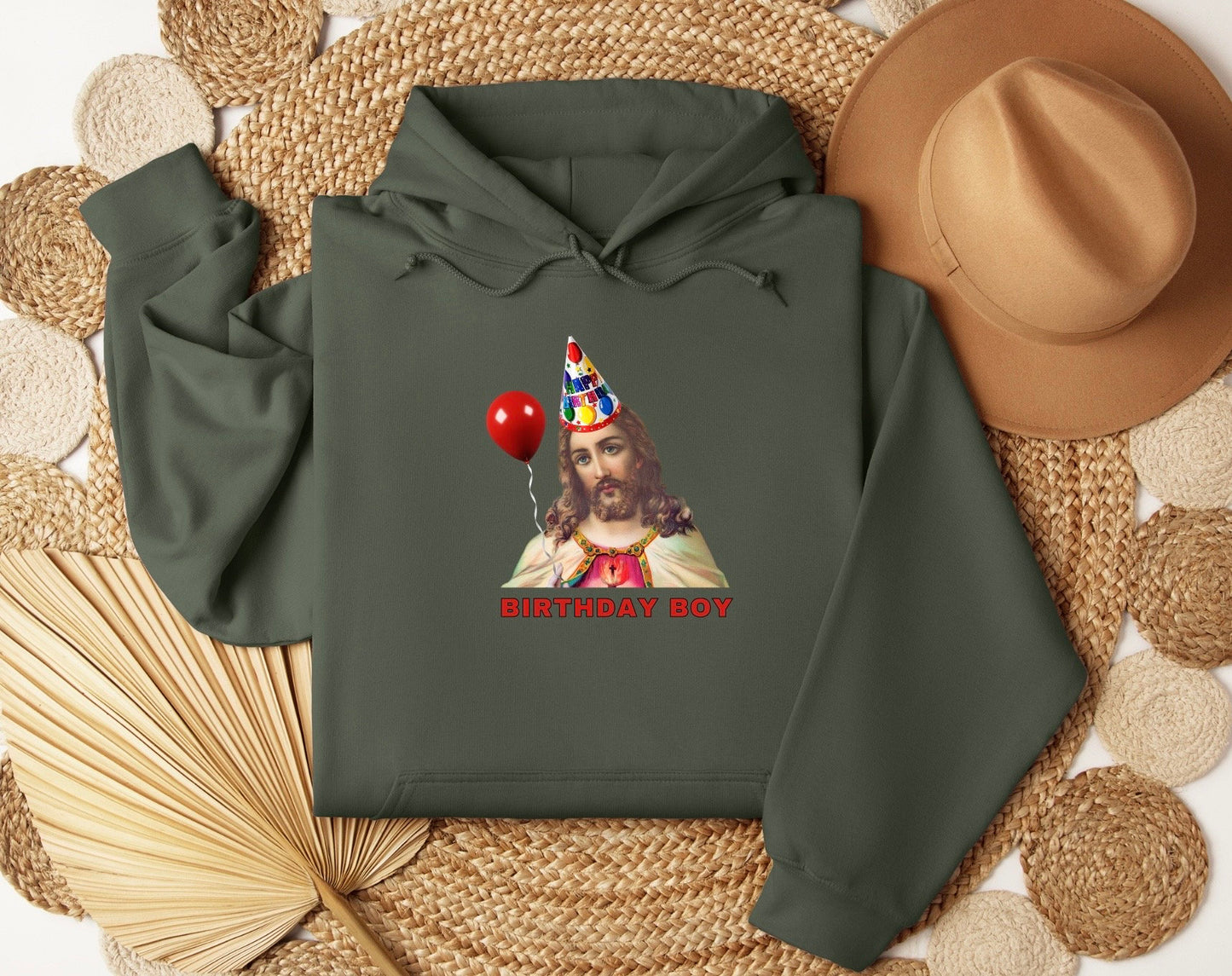 Jesus Birthday Boy Sweater, Jesus Birthday Boy Tshirt, Catholic Sweatshirt, Oversized Sweater, Faith Base, Christian Sweater, Funny Sweater